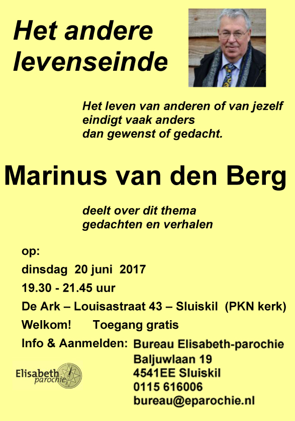 170515 lezing Marinus van den Berg