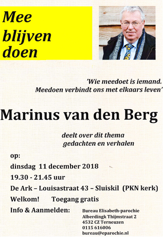 181119 Avond  met Marinus van den Berg 