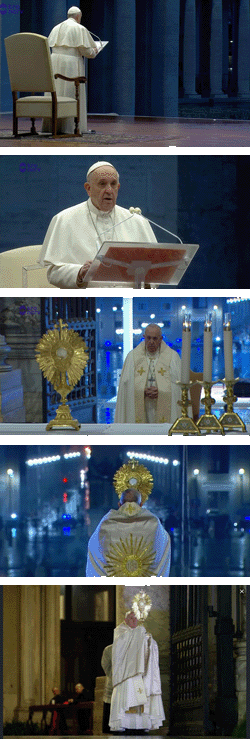 200329 Bemoediging van paus Franciscus 